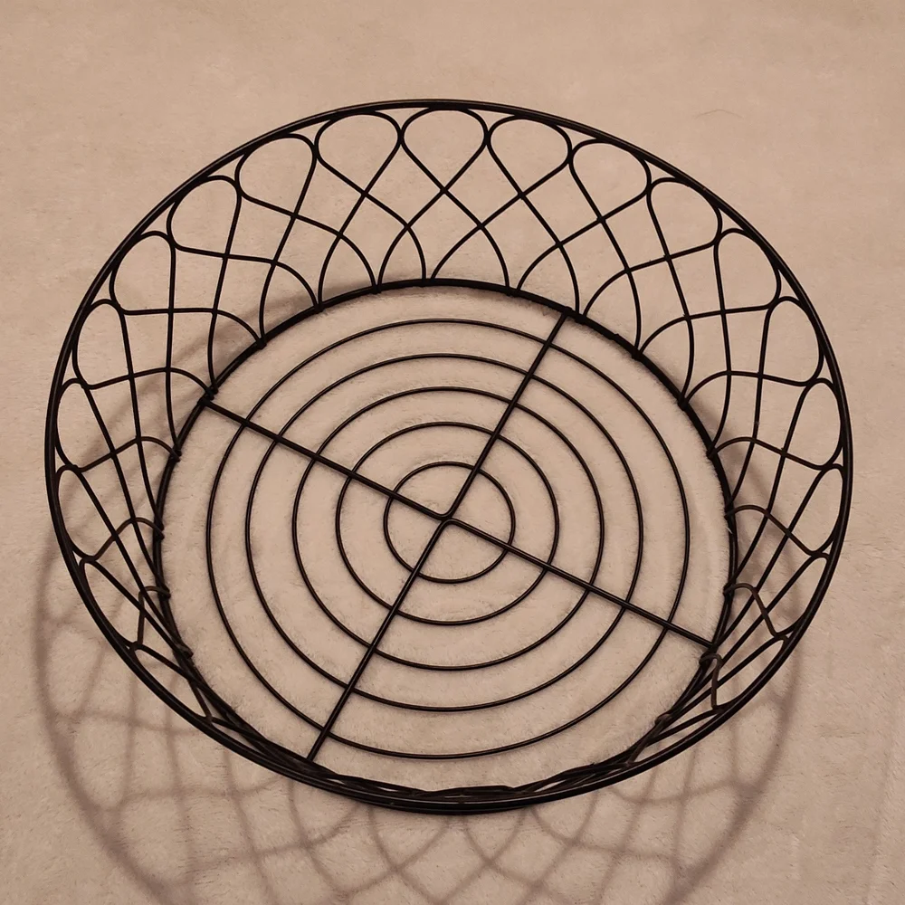 Pier 1 Black Wire Basket